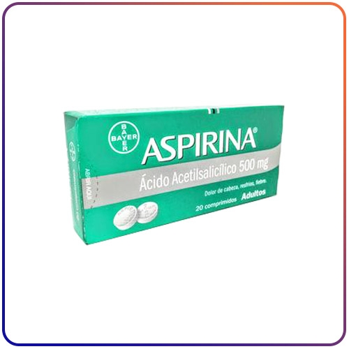 ASPIRINA 500 MG X 20 COMPRIMIDOS (ACETIL ACETILSALICILICO)